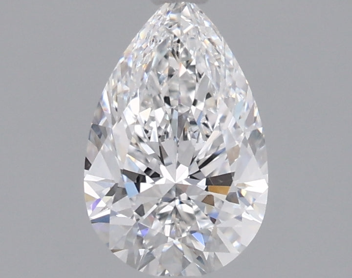 1.06 Carat Pear Shaped, Ideal Cut, D Color, VVS2 Clarity, IGI Certified Lab Grown Diamond