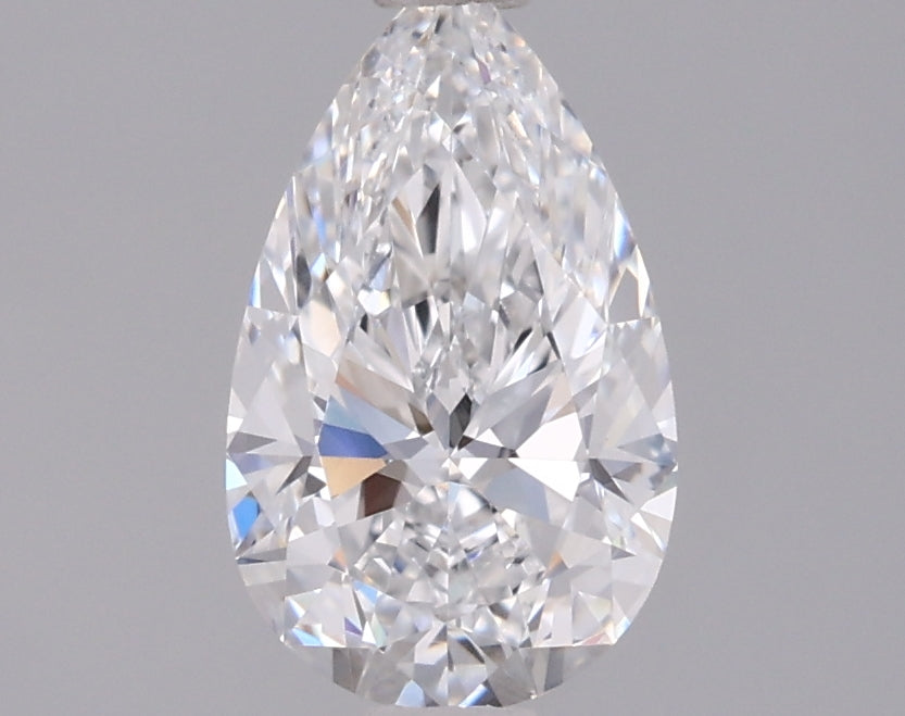 1.01 Carat Pear Shaped, Ideal Cut, D Color, VVS2 Clarity, IGI Certified Lab Grown Diamond