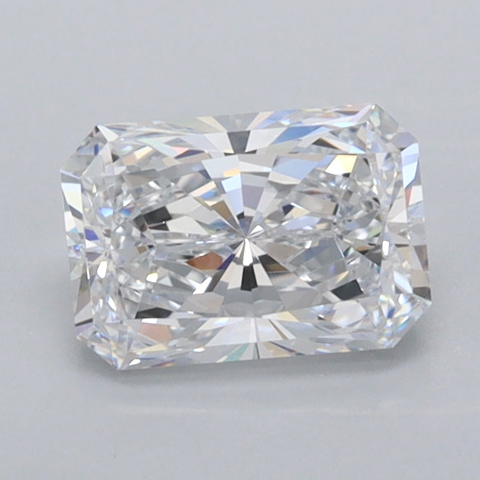 1.02 Carat Radiant Shaped, Excellent Cut, D Color, VVS1 Clarity, IGI Certified Lab Grown Diamond