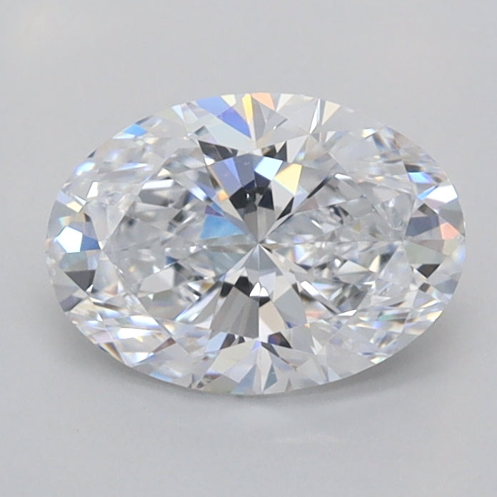 1.05 Carat Oval Shaped, Ideal Cut, D Color, FL Clarity, IGI Certified Lab Grown Diamond