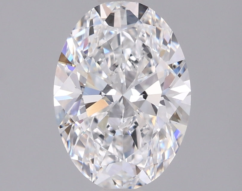 1.28 Carat Oval Shaped, Ideal Cut, D Color, VVS2 Clarity, IGI Certified Lab Grown Diamond