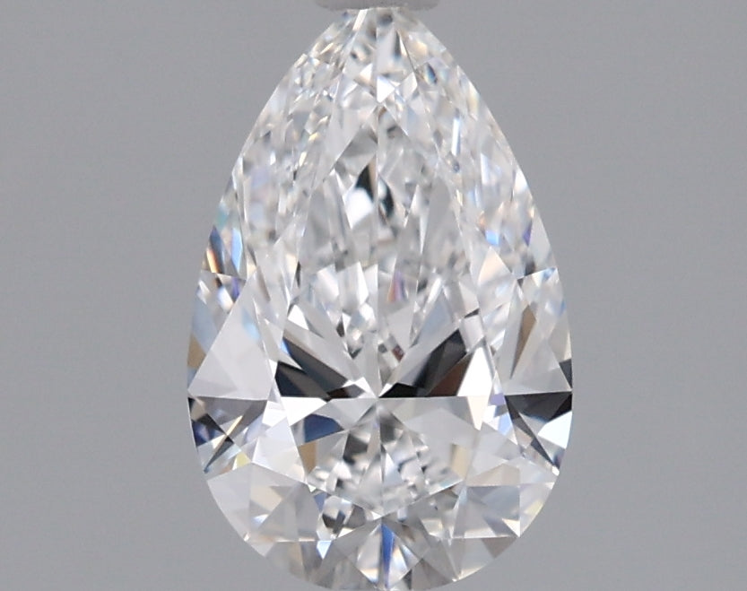 1.05 Carat Pear Shaped, Ideal Cut, D Color, VVS2 Clarity, IGI Certified Lab Grown Diamond