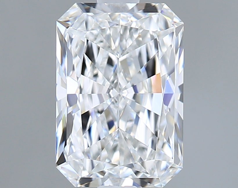1.52 Carat Radiant Shaped, Ideal Cut, D Color, VVS1 Clarity, IGI Certified Lab Grown Diamond