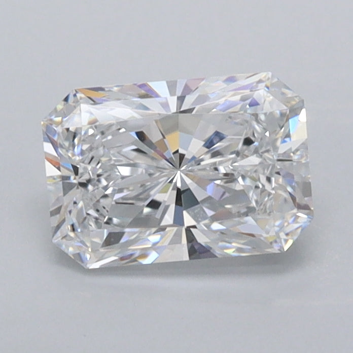1.01 Carat Radiant Shaped, Excellent Cut, D Color, VVS1 Clarity, IGI Certified Lab Grown Diamond