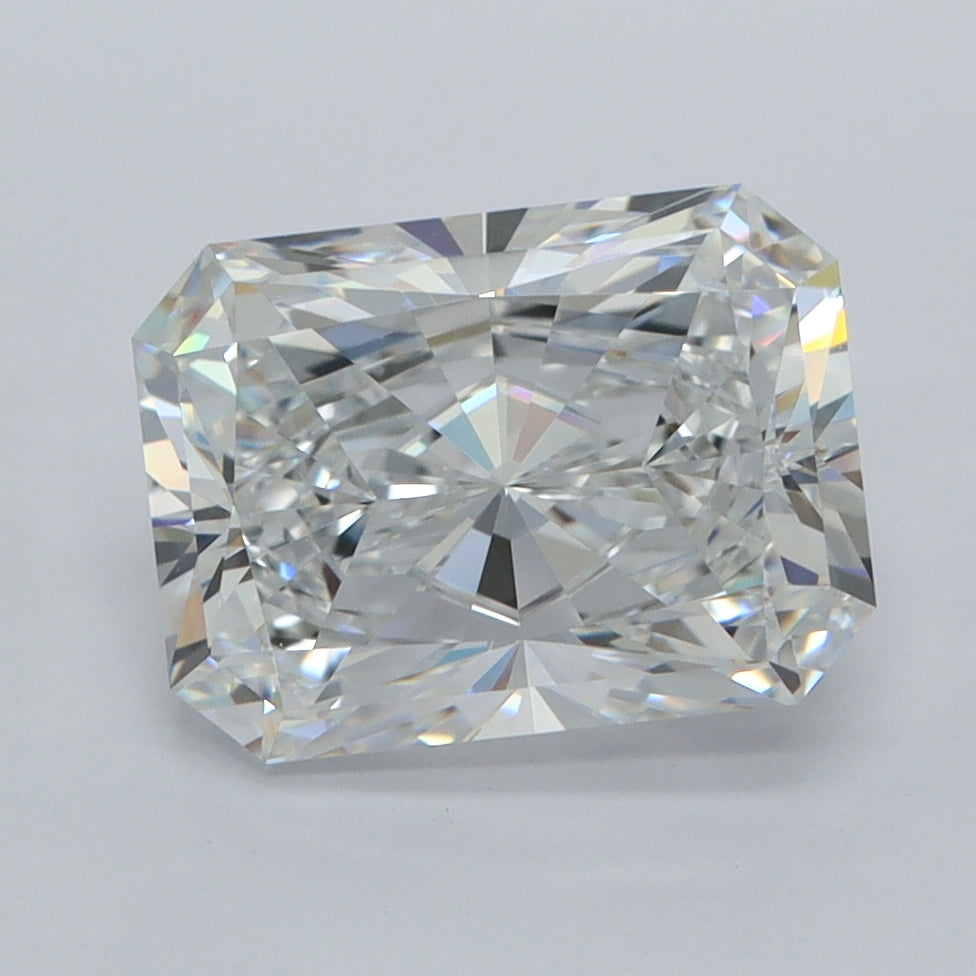 3.01 Carat Radiant Shaped, Ideal Cut, D Color, VVS1 Clarity, IGI Certified Lab Grown Diamond