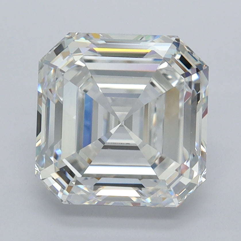 3.11 Carat Asscher Shaped, Very Good Cut, D Color, VVS1 Clarity, IGI Certified Lab Grown Diamond