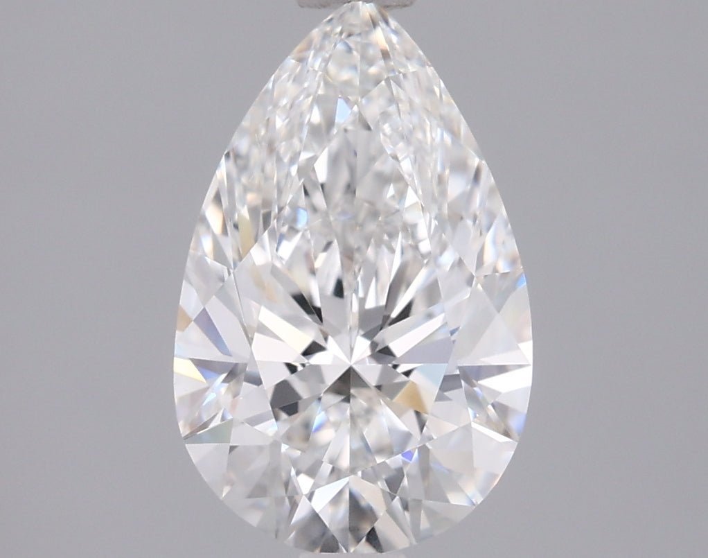 1.54 Carat Pear Shaped, Excellent Cut, E Color, VVS1 Clarity, IGI Certified Lab Grown Diamond