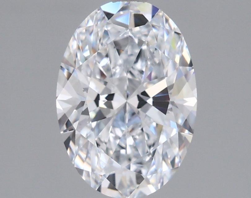 1.50 Carat Oval Shaped, Ideal Cut, F Color, VVS1 Clarity, IGI Certified Lab Grown Diamond