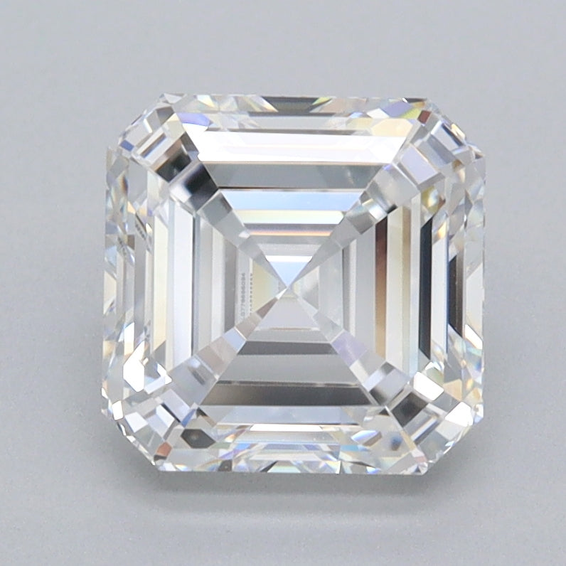 2.05 Carat Asscher Shaped, Ideal Cut, D Color, VVS1 Clarity, IGI Certified Lab Grown Diamond
