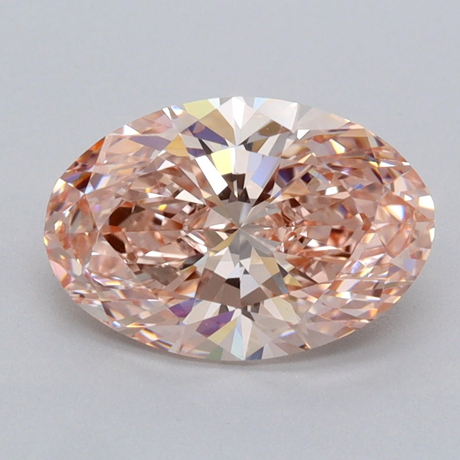 2.00 Carat Oval Shaped, Ideal Cut, VVS2 Clarity, IGI Certified Lab Grown Diamond