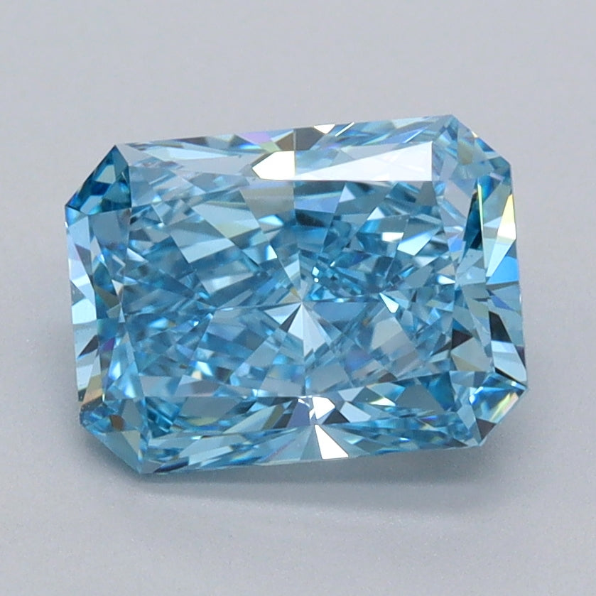 2.04 Carat Radiant Shaped, Ideal Cut, VVS1 Clarity, IGI Certified Lab Grown Diamond