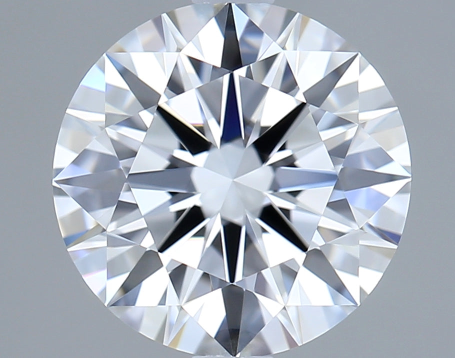 2.36 Carat Round Shaped, Ideal Cut, D Color, VVS2 Clarity, IGI Certified Lab Grown Diamond