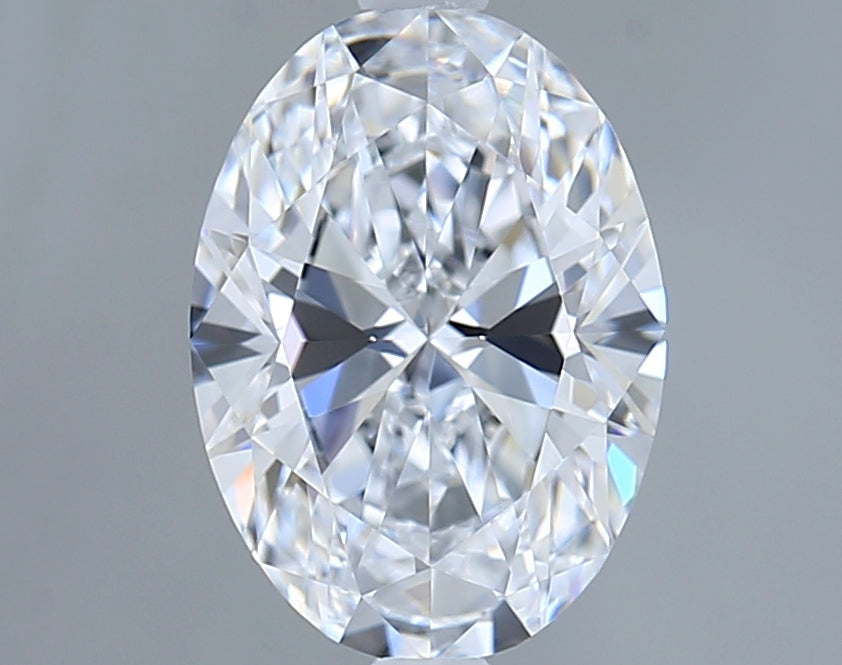 2.04 Carat Oval Shaped, Ideal Cut, D Color, VVS2 Clarity, IGI Certified Lab Grown Diamond