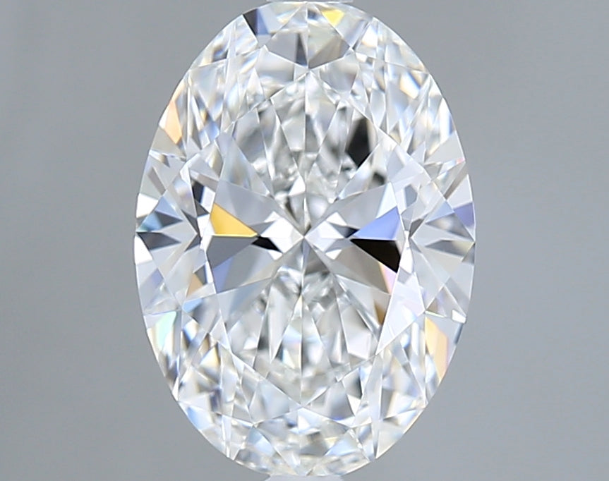 2.30 Carat Oval Shaped, Ideal Cut, E Color, VVS1 Clarity, IGI Certified Lab Grown Diamond