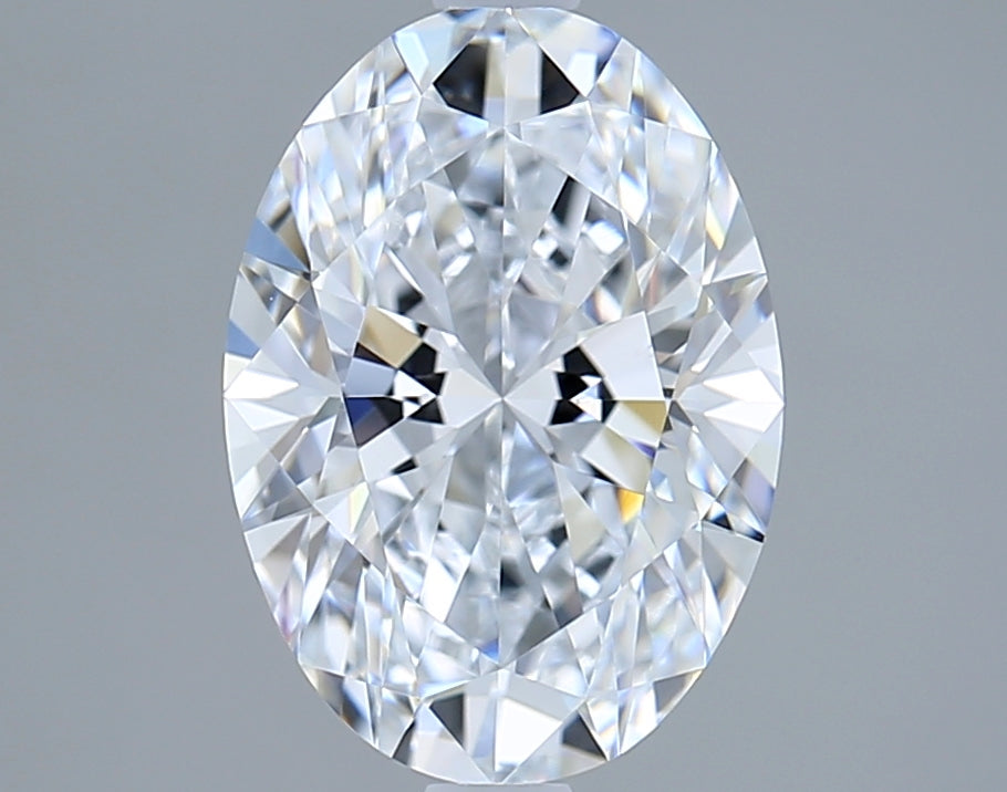 2.55 Carat Oval Shaped, Ideal Cut, E Color, VVS1 Clarity, IGI Certified Lab Grown Diamond