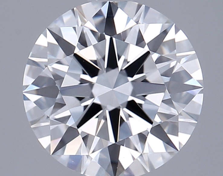 2.02 Carat Round Shaped, Ideal Cut, D Color, VVS2 Clarity, IGI Certified Lab Grown Diamond