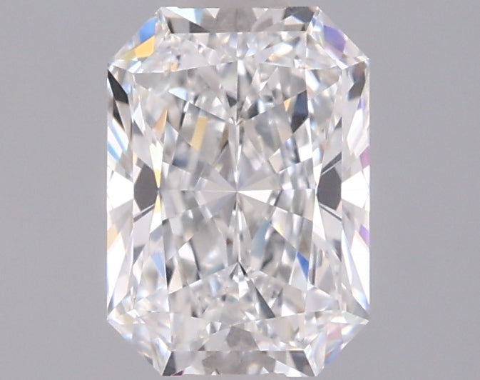1.06 Carat Radiant Shaped, Ideal Cut, E Color, VVS1 Clarity, IGI Certified Lab Grown Diamond