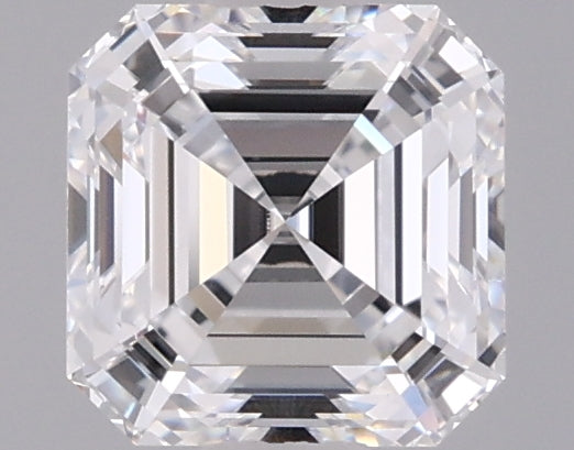 1.03 Carat Asscher Shaped, Excellent Cut, D Color, VVS1 Clarity, IGI Certified Lab Grown Diamond