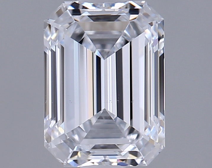 1.01 Carat Emerald Shaped, Ideal Cut, D Color, VS1 Clarity, IGI Certified Lab Grown Diamond