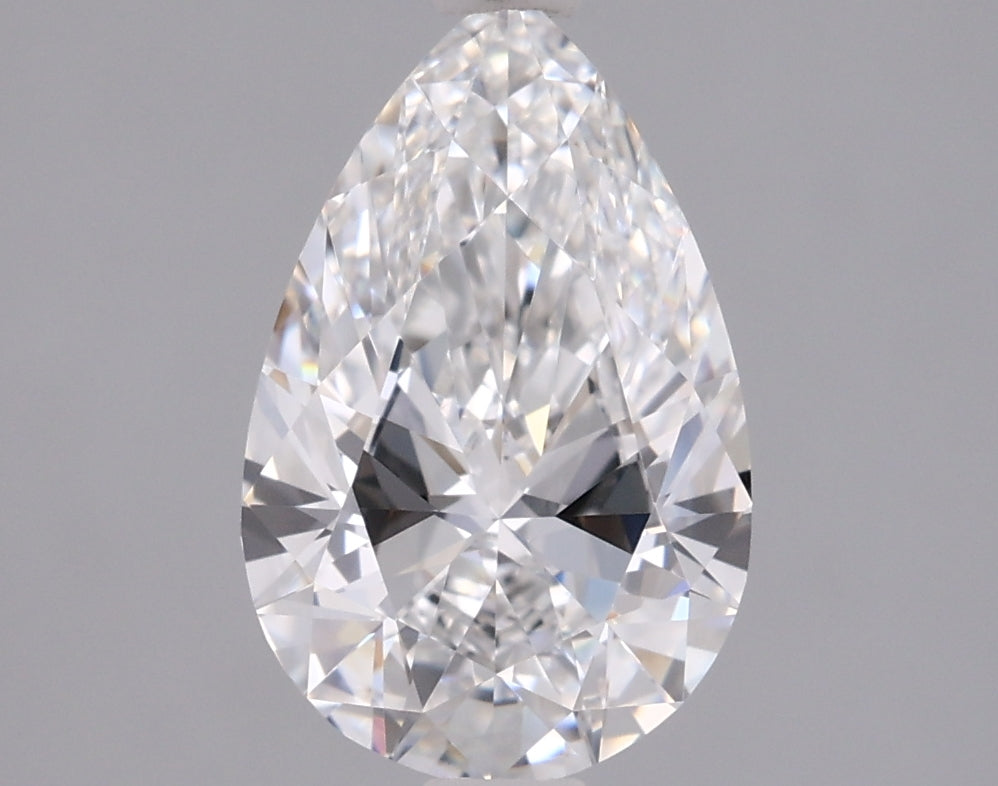 1.41 Carat Pear Shaped, Ideal Cut, D Color, IF Clarity, IGI Certified Lab Grown Diamond