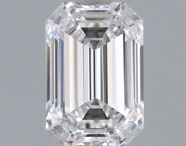 1.02 Carat Emerald Shaped, Ideal Cut, D Color, IF Clarity, IGI Certified Lab Grown Diamond