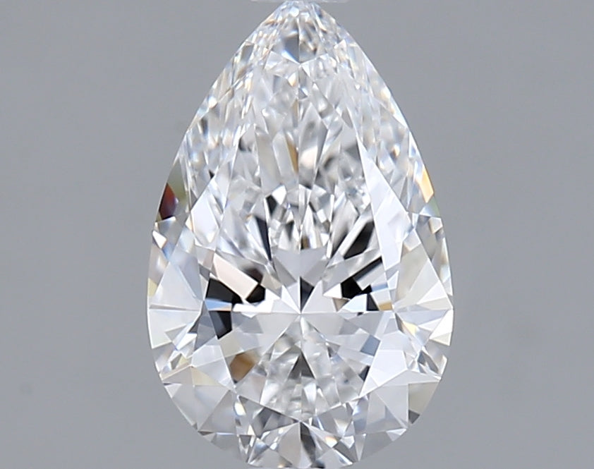 1.53 Carat Pear Shaped, Ideal Cut, D Color, VVS1 Clarity, IGI Certified Lab Grown Diamond