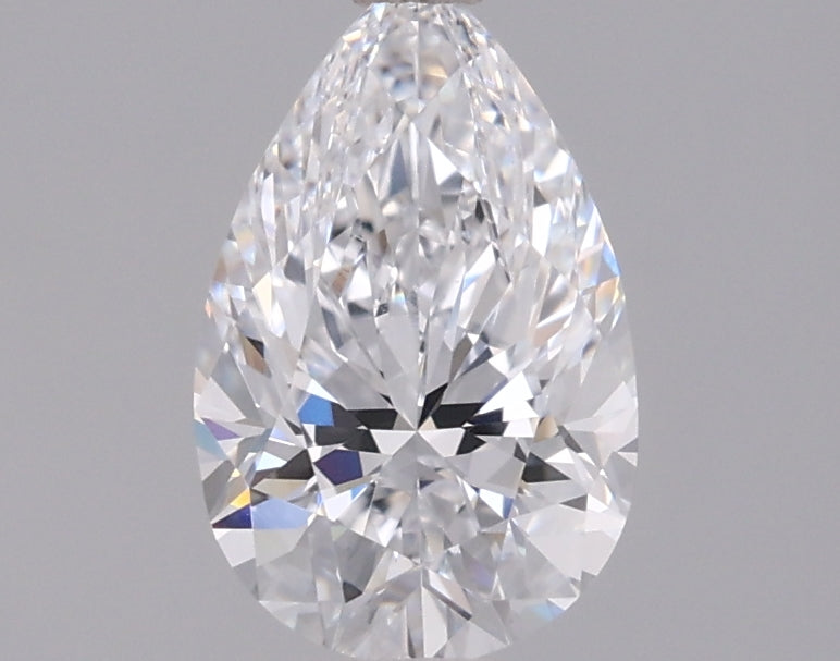 1.06 Carat Pear Shaped, Excellent Cut, D Color, VVS2 Clarity, IGI Certified Lab Grown Diamond