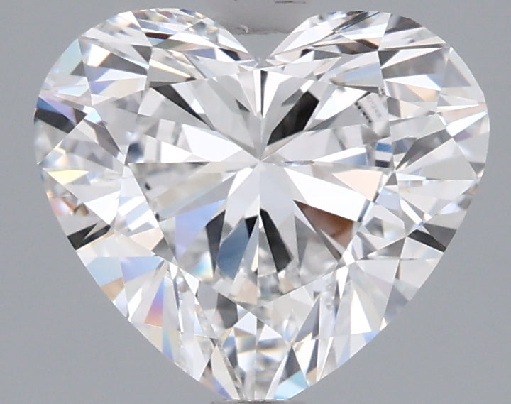2.02 Carat Heart Shaped, Excellent Cut, D Color, VVS2 Clarity, IGI Certified Lab Grown Diamond