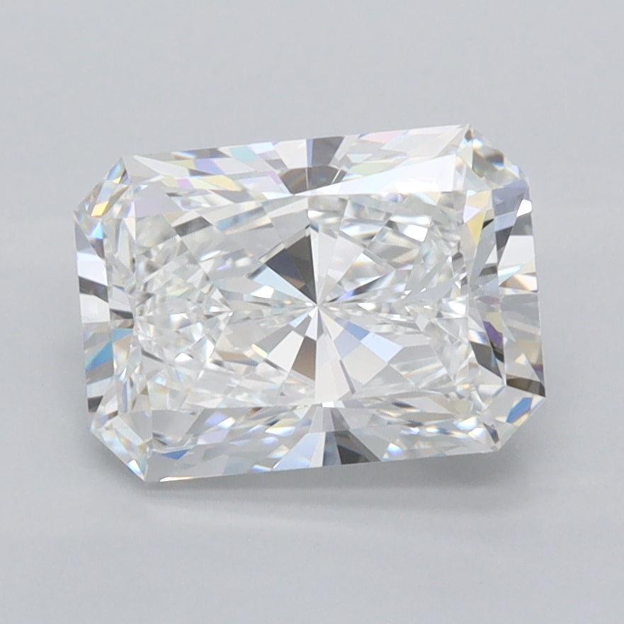 2.04 Carat Radiant Shaped, Ideal Cut, D Color, VVS1 Clarity, IGI Certified Lab Grown Diamond