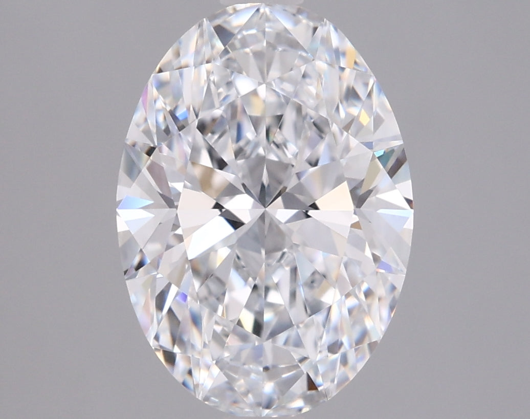 2.05 Carat Oval Shaped, Ideal Cut, E Color, VVS1 Clarity, IGI Certified Lab Grown Diamond