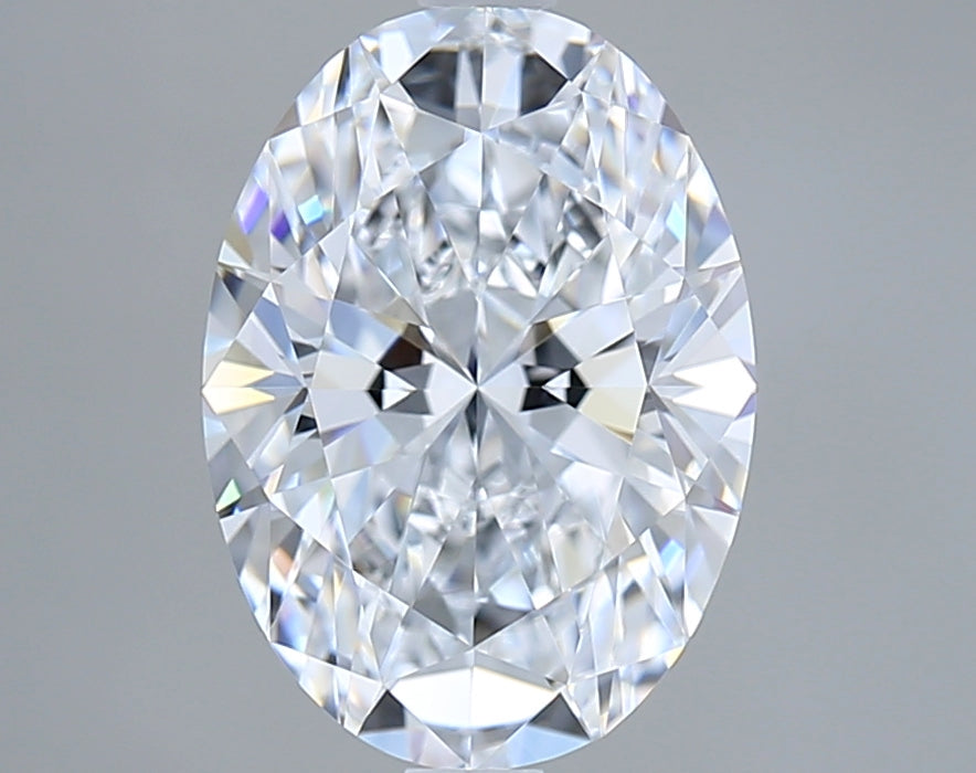 3.07 Carat Oval Shaped, Ideal Cut, E Color, VVS1 Clarity, IGI Certified Lab Grown Diamond