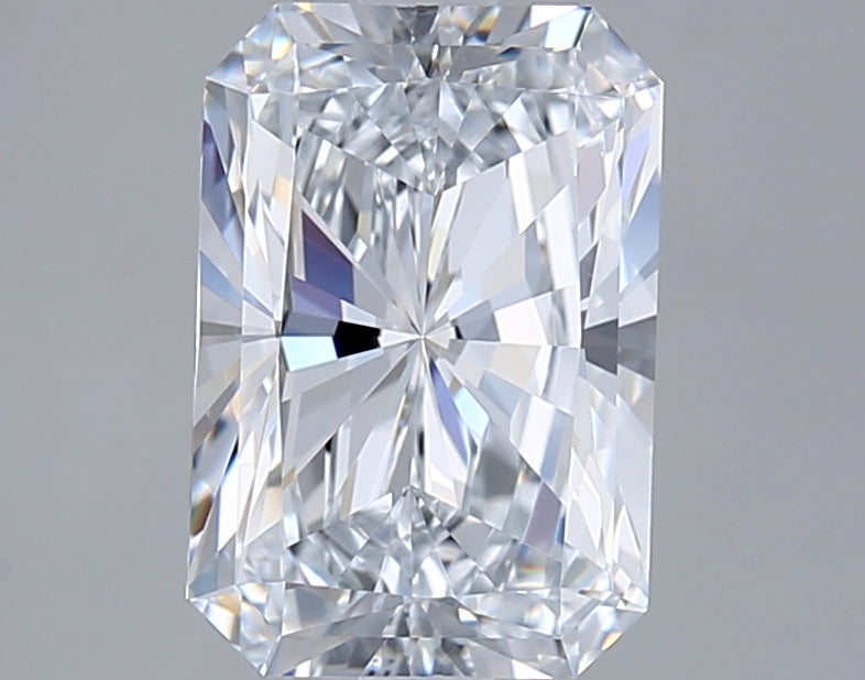 3.05 Carat Radiant Shaped, Ideal Cut, E Color, VVS1 Clarity, IGI Certified Lab Grown Diamond