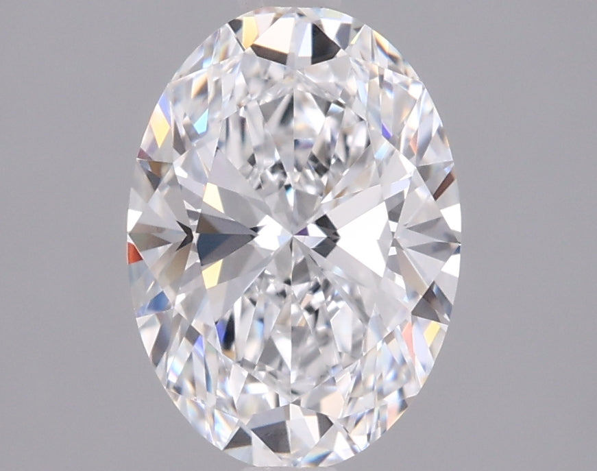 1.52 Carat Oval Shaped, Ideal Cut, D Color, VVS1 Clarity, IGI Certified Lab Grown Diamond