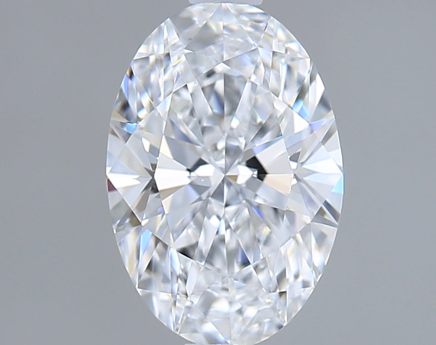 1.05 Carat Oval Shaped, Ideal Cut, D Color, VS1 Clarity, IGI Certified Lab Grown Diamond