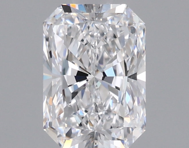 1.02 Carat Radiant Shaped, Excellent Cut, D Color, VVS1 Clarity, IGI Certified Lab Grown Diamond