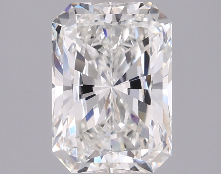 1.61 Carat Radiant Shaped, Ideal Cut, G Color, VVS2 Clarity, IGI Certified Lab Grown Diamond