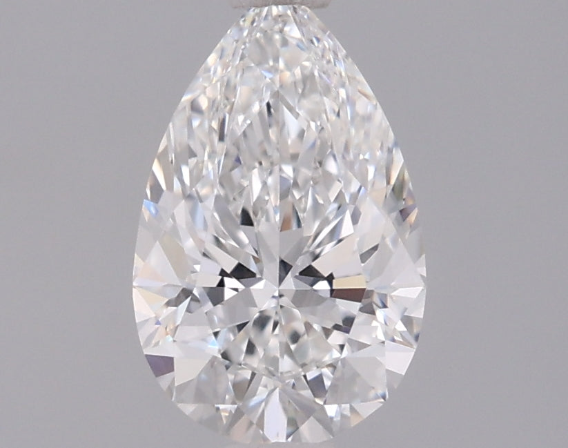 1.01 Carat Pear Shaped, Excellent Cut, D Color, VVS2 Clarity, IGI Certified Lab Grown Diamond