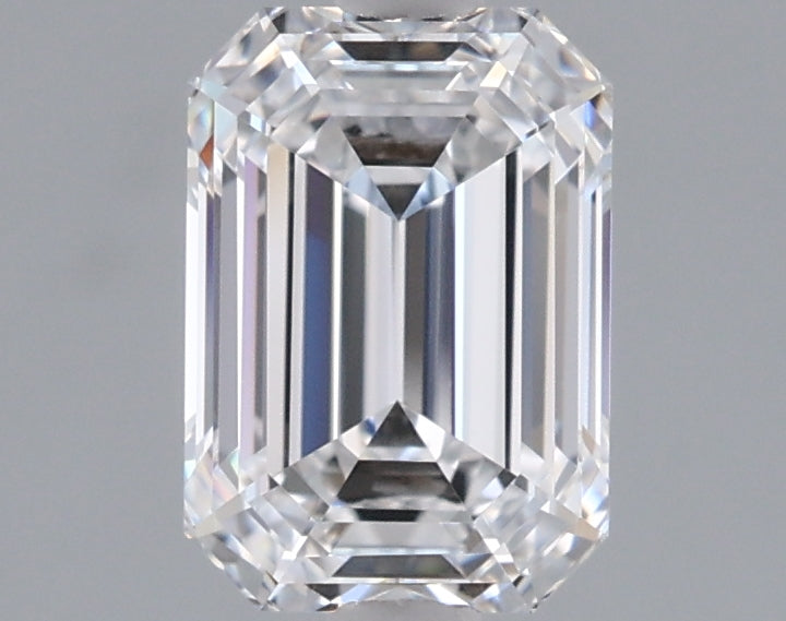 1.58 Carat Emerald Shaped, Ideal Cut, D Color, IF Clarity, IGI Certified Lab Grown Diamond