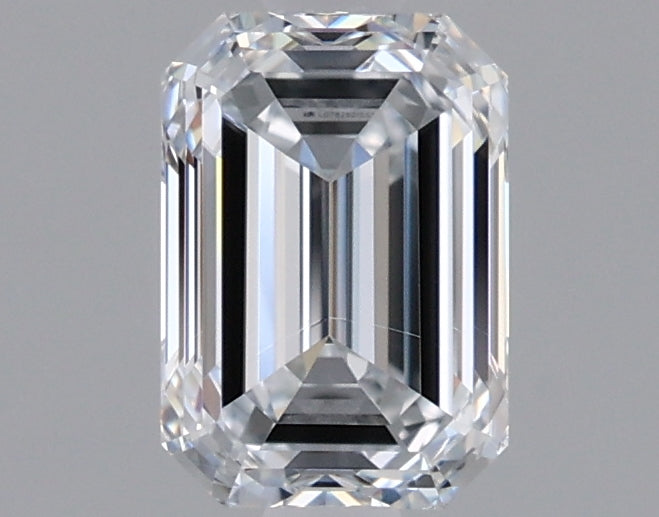 1.05 Carat Emerald Shaped, Ideal Cut, E Color, VVS1 Clarity, IGI Certified Lab Grown Diamond