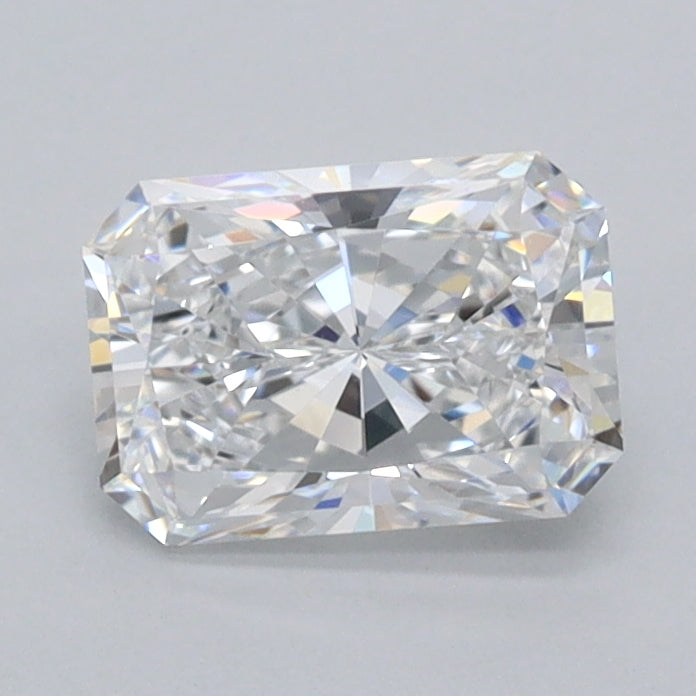 1.02 Carat Radiant Shaped, Excellent Cut, D Color, FL Clarity, IGI Certified Lab Grown Diamond