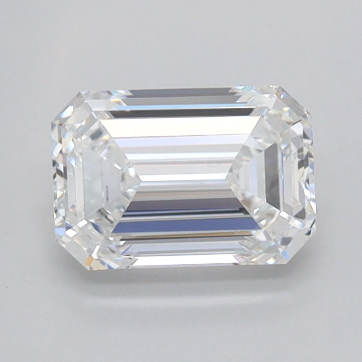 1.05 Carat Emerald Shaped, Ideal Cut, D Color, FL Clarity, IGI Certified Lab Grown Diamond