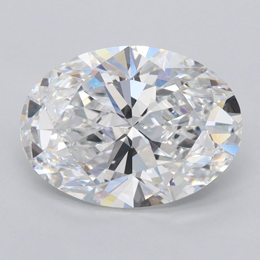 2.00 Carat Oval Shaped, Ideal Cut, D Color, VVS1 Clarity, IGI Certified Lab Grown Diamond