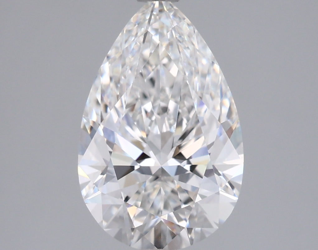 2.05 Carat Pear Shaped, Ideal Cut, E Color, VVS1 Clarity, IGI Certified Lab Grown Diamond