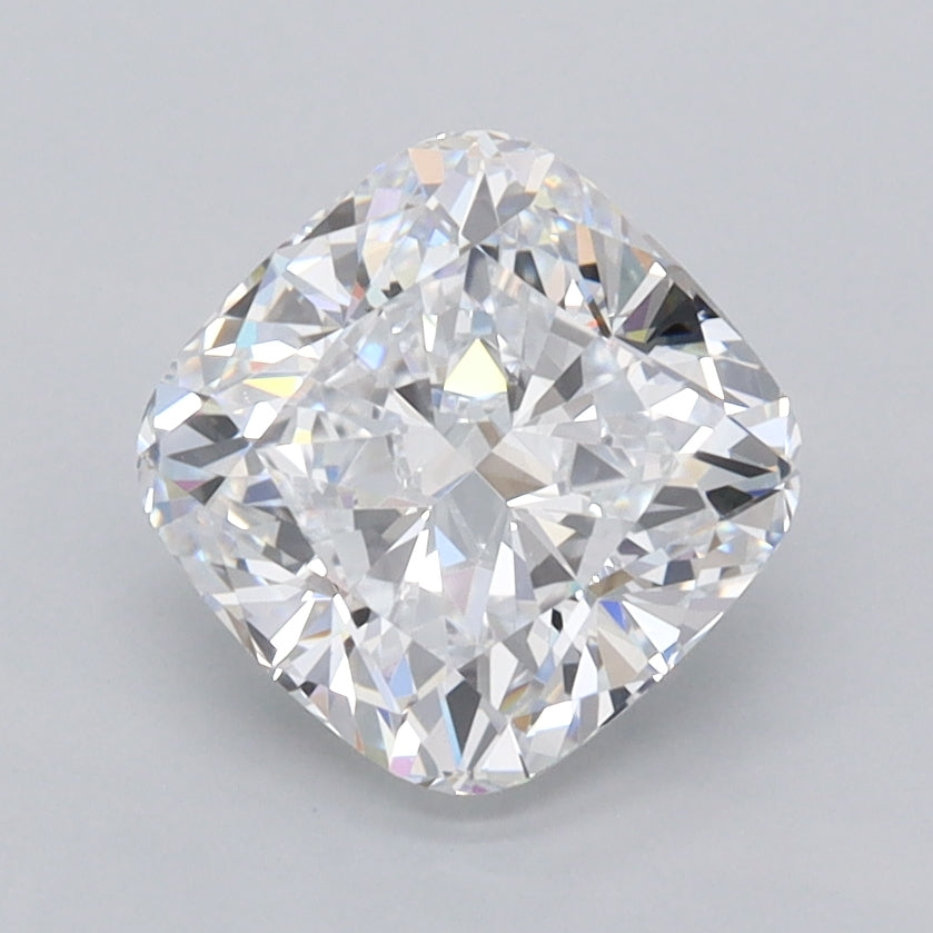 2.00 Carat Cushion Shaped, Ideal Cut, D Color, VVS1 Clarity, IGI Certified Lab Grown Diamond