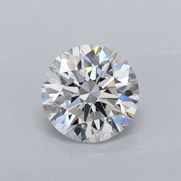 0.52 Carat Round Shaped, Ideal Cut, D Color, VVS2 Clarity, IGI Certified Lab Grown Diamond