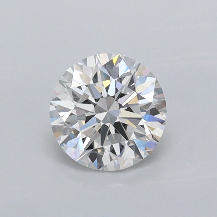 0.44 Carat Round Shaped, Ideal Cut, D Color, VVS2 Clarity, IGI Certified Lab Grown Diamond
