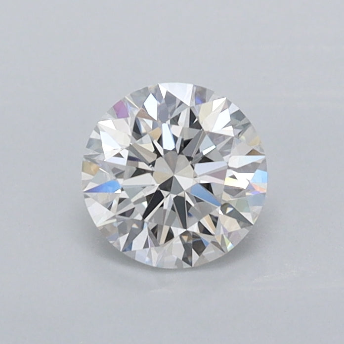 0.52 Carat Round Shaped, Ideal Cut, D Color, VVS2 Clarity, IGI Certified Lab Grown Diamond