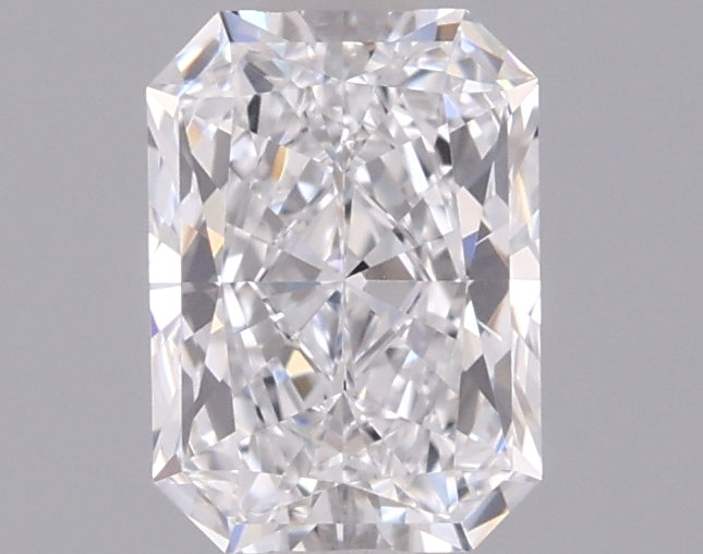 0.92 Carat Radiant Shaped, Ideal Cut, D Color, VVS1 Clarity, IGI Certified Lab Grown Diamond