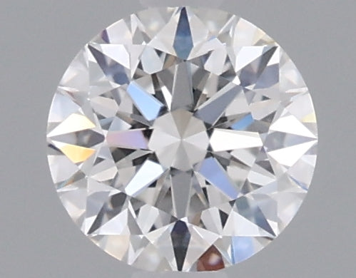 0.54 Carat Round Shaped, Excellent Cut, D Color, VVS2 Clarity, IGI Certified Lab Grown Diamond