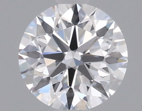 0.55 Carat Round Shaped, Ideal Cut, D Color, VVS2 Clarity, IGI Certified Lab Grown Diamond